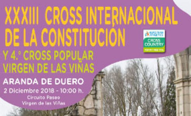 XXXIII Cross de la Constitución. Domingo 2 de diciembre de 2018.